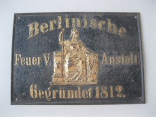Berlinische feuer anstalt gebraucht kaufen  Müllrose