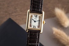 Cartier tank vermeil gebraucht kaufen  Deutschland