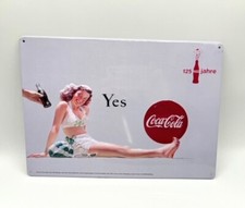 Coca cola blechschild gebraucht kaufen  Riedbach