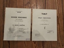 Lot partitions anciennes d'occasion  Toulouse-