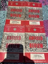 Liverpool home programmes for sale  LIVERPOOL