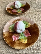 Assiettes barbotine trompe d'occasion  Nancy-
