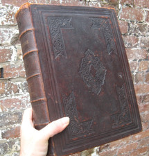 Usado, 1859 King James Holy Bible- Leather Family Register comprar usado  Enviando para Brazil