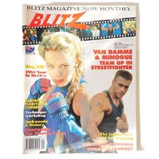 Revista Blitz Artes Marciais Volume 9 #1 Jan| Van Damme / Minogue | 1995 comprar usado  Enviando para Brazil