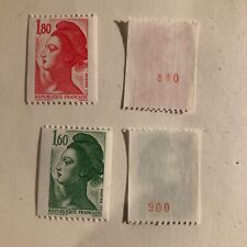 4 timbres  france  ROULETTE N°  2222 + 2222a + 2223 + 2223a ( n°rouge ) NEUF ** comprar usado  Enviando para Brazil