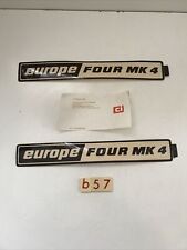 Four mk4 caravan for sale  CAMBRIDGE