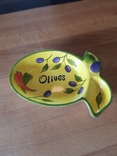 Olive serving dish for sale  NEWPORT-ON-TAY