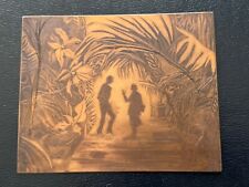 Vintage engraving etching for sale  BECKENHAM