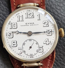Usado, Cyma Tavannes Trench Watch – Era da Primeira Guerra Mundial - Manutenção 2025 – Excelente Estado comprar usado  Enviando para Brazil