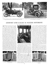 Motorização de inverno em 1912 pára-brisas, tops, cortinas, cupês fechados, limusine, usado comprar usado  Enviando para Brazil