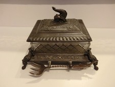 Sardinendose zinn kristallglas gebraucht kaufen  Geesthacht