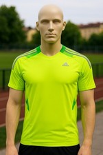 Używany, Męska koszulka sportowa Adidas ClimaCool – rozmiar L na sprzedaż  PL