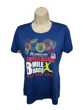 Camiseta azul pequena feminina Putnam County Classic 8 Mile Race 2013 comprar usado  Enviando para Brazil