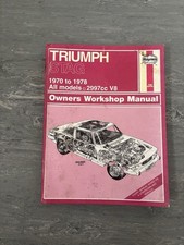triumph stag workshop manual for sale triumph stag workshop manual for sale ENFIELD