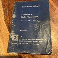 Genuine simson light for sale Genuine simson light for sale  ELY