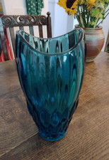 Vintage glass vase for sale  LONDON