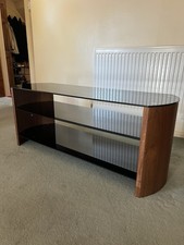 Stand curved black for sale  EVESHAM