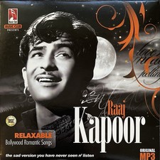 RAJ KAPOOR  MP3 CD  Songs from  HIS movies  1948 - 1976 almost 90 songs . comprar usado  Enviando para Brazil