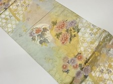 7348409: QUIMONO JAPONÊS FUKURO OBI JAPONÊS/FLORES TECIDAS, usado comprar usado  Enviando para Brazil