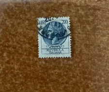 Francobollo raro poste usato  Messina