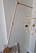 Wooden hanging cot for sale  FAREHAM