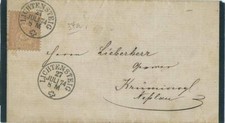 P0350 storia postale usato  Milano