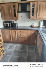 Walnut shaker kitchen for sale  MANSFIELD