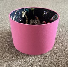 Lampshade hot pink for sale  GLASGOW