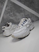 Usado, Tênis Feminino Vintage Reebok Roadwalker DMX Branco/Team Azul Marinho Tamanho 9 comprar usado  Enviando para Brazil