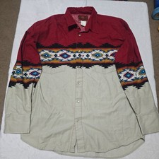 Camisa grande vintage anos 90 Rustler Wrangler asteca ocidental pérola botão de pressão comprar usado Camisa grande vintage anos 90 Rustler Wrangler asteca ocidental pérola botão de pressão comprar usado  Enviando para Brazil