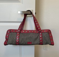 Bolsa de boliche Moschino barata e chique couro cravejado Y2K comprar usado  Enviando para Brazil