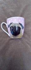 Pug mug primark for sale  RIPLEY