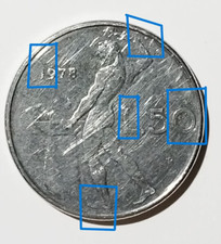 Moneta lire 1978 usato  Vaiano Cremasco