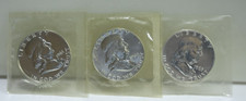 1961, 1962,1963 US Franklin 50C Proof (violoncelo original lacrado). comprar usado  Enviando para Brazil