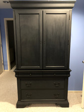 blue gray armoire for sale  Chappaqua
