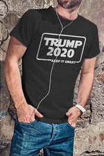 TRUMP 2020 - KEEP IT GREAT - ELECTIONS APPAREL - UNISEX FIT - 100% COTTON T-SHIR comprar usado TRUMP 2020 - KEEP IT GREAT - ELECTIONS APPAREL - UNISEX FIT - 100% COTTON T-SHIR comprar usado  Enviando para Brazil