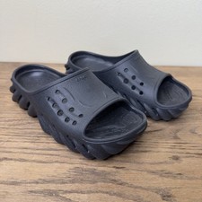 Crocs Kid's Echo Slide Preto EUA Kid's J 2, usado comprar usado  Enviando para Brazil