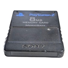 Cartão de memória preto Sony PlayStation 2 PS2 original OEM MagicGate 8MB autêntico comprar usado  Enviando para Brazil