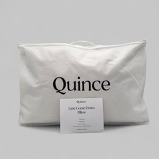 Usado, Travesseiro de penas de ganso Quince Luxe padrão macio/médio ~ Novo sem etiquetas comprar usado  Enviando para Brazil