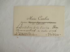 1906 carte visite d'occasion  Prades