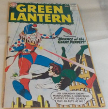 LANTERNA VERDE #1 1960 sem capa, completa, réplica capa Puppet Master 1º aplicativo comprar usado  Enviando para Brazil