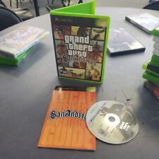 Grand Theft Auto: San Andreas (Microsoft Xbox, 2005) disco de platina completo comprar usado  Enviando para Brazil