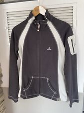 Fleecejacke grau weiß gebraucht kaufen  Grub a.Forst