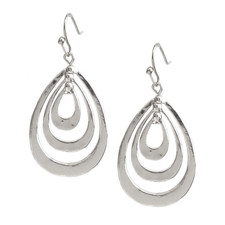 Triple teardrop hammered for sale  Santa Maria