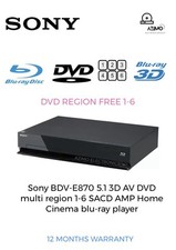 Sony bdv e870 usato  Spedire a Italy