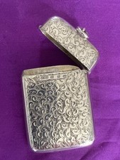 Victorian silver vesta for sale  SUTTON COLDFIELD