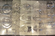 Moldes de doces de plástico - Vários - Conjunto de 5 comprar usado  Enviando para Brazil