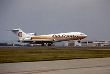 Corrediça colorida original 35mm Sun Country Boeing 727-259 N289SC, usado comprar usado  Enviando para Brazil