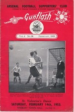 Arsenal gunflash booklet. for sale  AYLESBURY