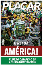 FLUMINENSE POSTER MAGAZINE = CAMPEÃO LIBERTADORES 2023 Brazil Football PLACAR, usado comprar usado  Brasil 